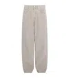 Agolde Cotton Corduroy Fusion Jeans In Multi