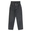 Agolde Echo Tapered Foldover Jeans In Zephyr