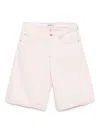 Agolde Klassische Jeans-shorts In Brown