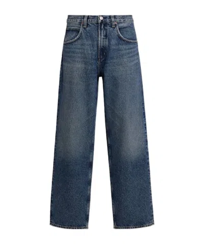 Agolde Cotton Jeans In Blue
