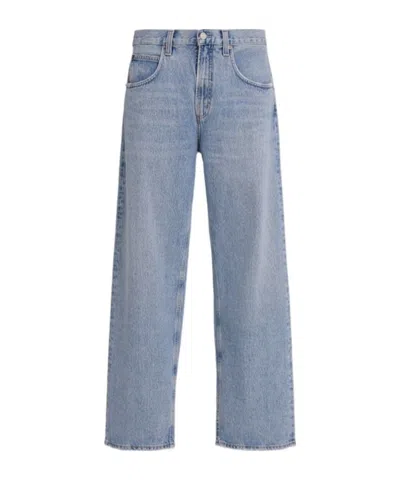 Agolde Cotton Jeans In Blue