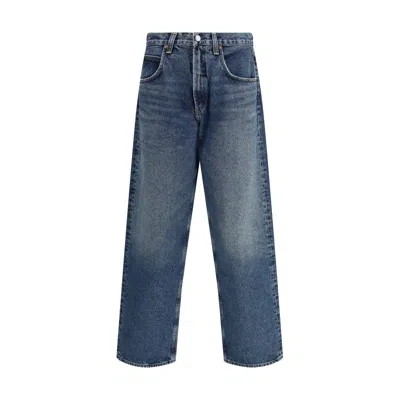 Agolde Cotton Jeans Men's In Blue