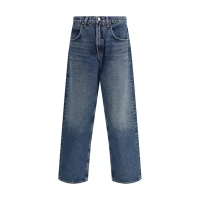 Agolde Cotton Jeans Men's In Blue