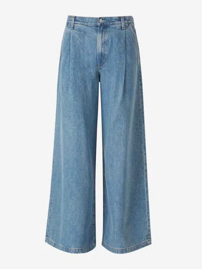 Agolde Cotton Jeans Pincers In Blue