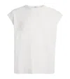 Agolde Cotton Leonard Vest In White