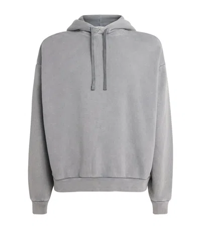 Agolde Cotton Salford Hoodie In Grey