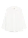 Agolde Cotton Shirt In White