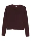 Agolde Cotton T-shirt In Brown