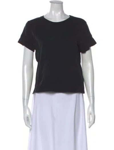 Pre-owned Agolde Crew Neck Short Sleeve T-shirt In Blue