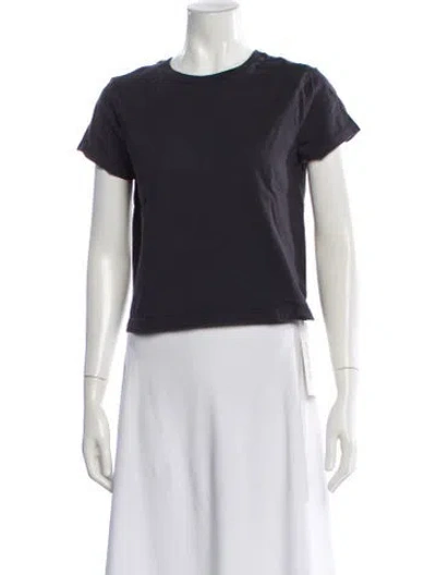 Pre-owned Agolde Crew Neck Short Sleeve T-shirt In Gray