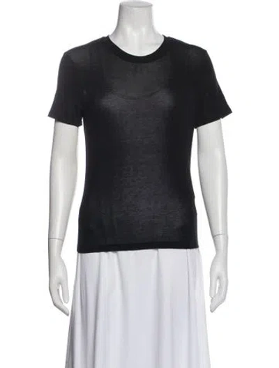 Pre-owned Agolde Crew Neck Short Sleeve T-shirt In Gray