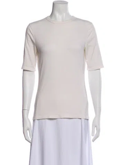 Pre-owned Agolde Crew Neck Short Sleeve T-shirt In Gray