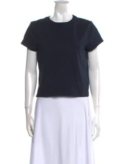 Pre-owned Agolde Crew Neck Short Sleeve T-shirt W/ Tags In Black