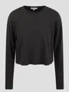 Agolde Mason Crop Long Sleeve Tee