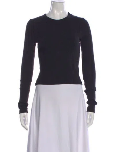 Pre-owned Agolde Crew Neck Sweater In Blue