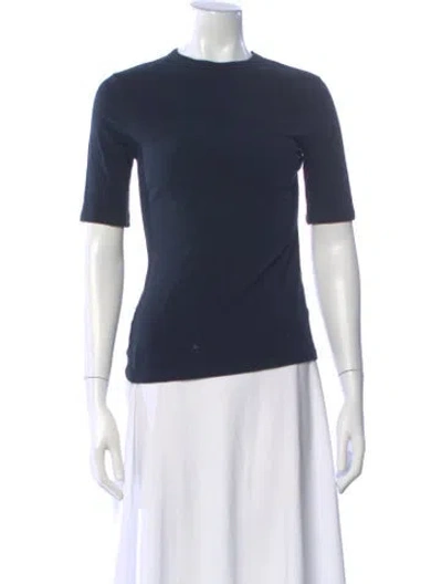 Pre-owned Agolde Crew Neck Three-quarter Sleeve T-shirt W/ Tags In Green