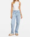 Agolde Criss Cross Jean In Suburbia In Blue