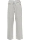 Agolde Criss Cross Jeans In Rain