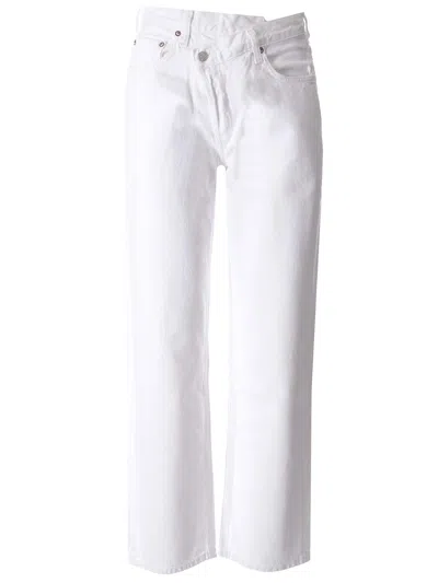 Agolde Criss Jeans In White