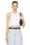 AGOLDE CROPPED BAILEY TANK