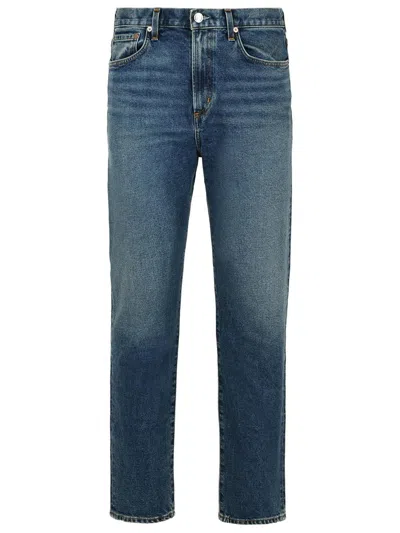 Agolde 'curtis' 'perimeter' Cotton Jeans In Blue