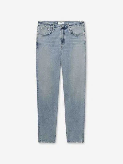 Agolde Curtis Straight Jeans In Multi