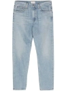 Agolde Light Blue 90s Mid-rise Loose Fit Jeans In Blue