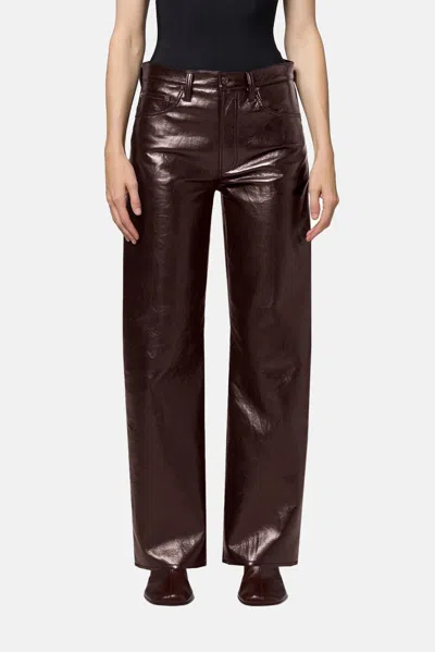 Agolde Curved-leg Wide-leg Jeans In Multi