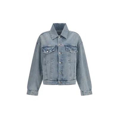 Agolde Dalton Denim Jacket In Blue