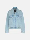 Agolde 'dalton' Light Blue Denim Jacket In Light Blue