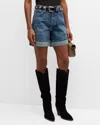 Agolde Dame Short: High Rise Baggy Cuff Control In Control