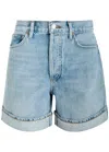 Agolde Dame Denim Shorts