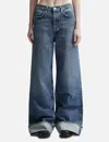 AGOLDE DAME HIGH RISE WIDE LEG JEANS