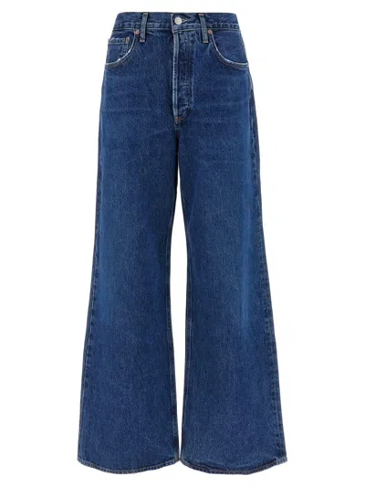 Agolde Blue Dame Jeans In Enamour