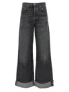 Agolde Dame Cuffed Organic Cotton Wide Leg Jeans