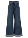 Agolde 'dame' Jeans In Blue