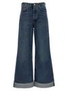 Agolde Dame Jeans In Blue