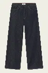 Agolde Dame No-cuff Jean In Foxley In Blue