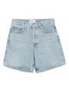 Agolde Dame Shorts In Blue