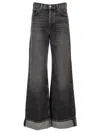 AGOLDE DAME WIDE LEG JEANS