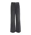 Agolde Grey Valen Jeans In Black