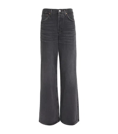 AGOLDE DAME WIDE-LEG JEANS