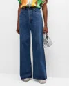 Agolde Dame Wide-leg Jeans In Enamour
