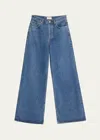 Agolde Dame Wide-leg Jeans In Enamour