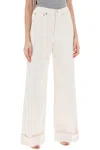 AGOLDE DAME WIDE LEG JEANS