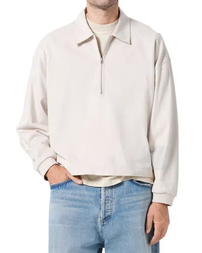 Agolde Darius Polo Shirt In Neutral