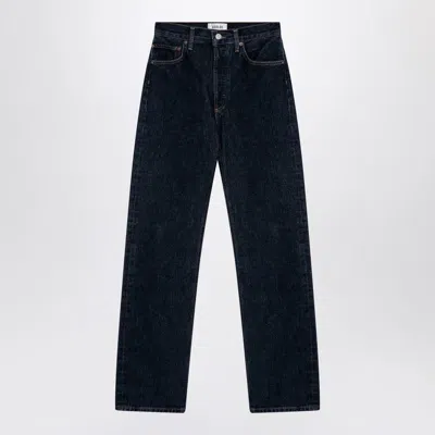 AGOLDE AGOLDE  DARK BLUE JEANS IN ORGANIC DENIM