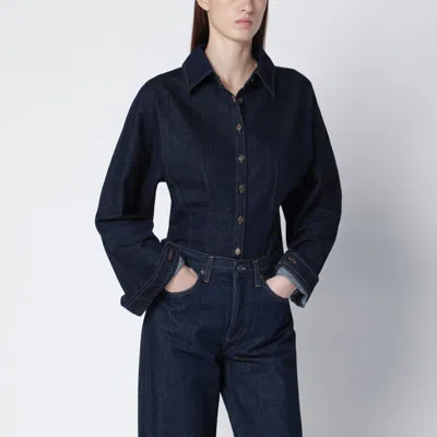 AGOLDE AGOLDE | DARK INDIGO DENIM SHIRT
