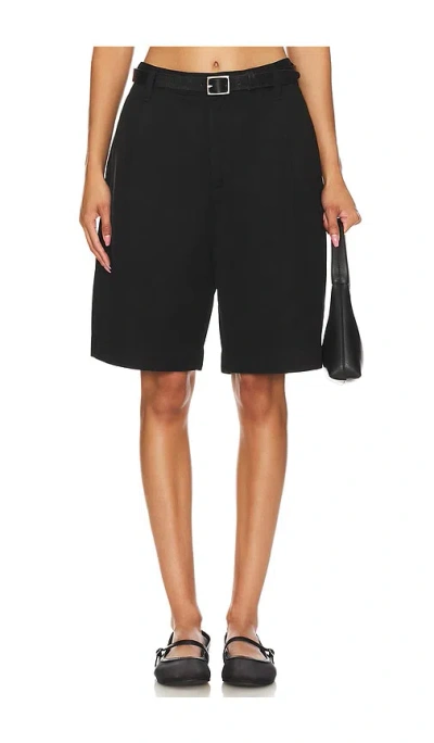 Agolde Daryl Short In Black
