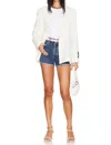 Agolde Dee Vintage High Rise Short In Enamour In White